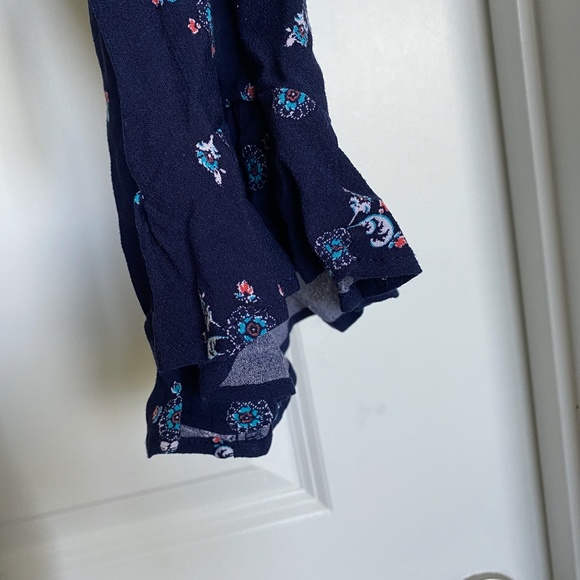 Scoop Ruffle Multi Color Romper - Picture 8 of 8